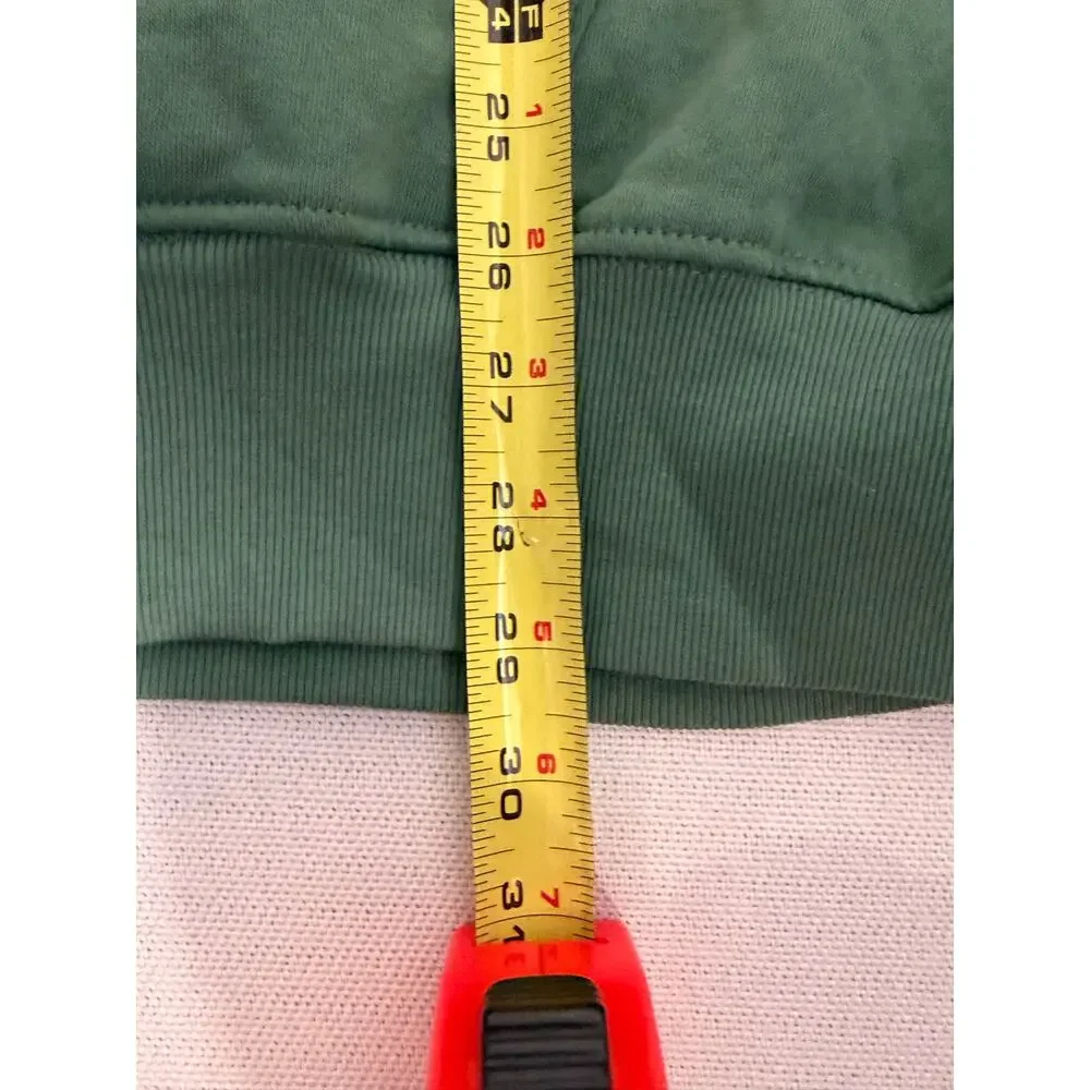 The North Face Men's Green Full Zip knit jacket hoodie size XXL